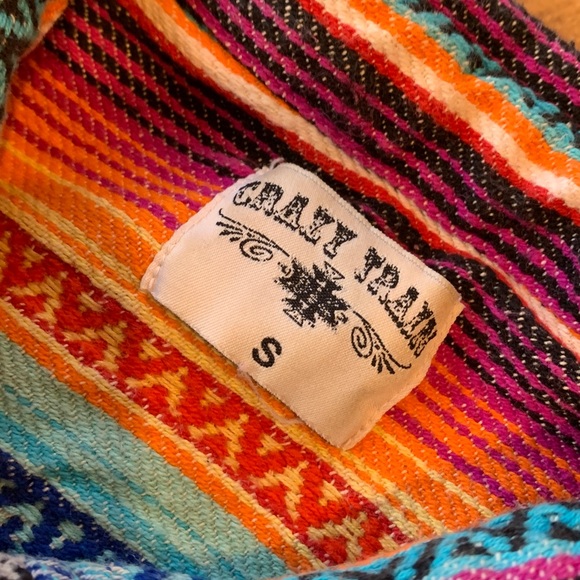 Crazy Train Multicolor Striped Snap Close Western Shirt - Picture 2 of 16